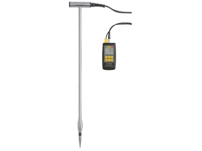 Greisinger GMH 38-LW2-TF - Sada na meranie vlhkosti materiálu Zapichávací senzor 1 m s teplotou